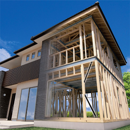 木の家にさらなる安心を加える「制震システム」