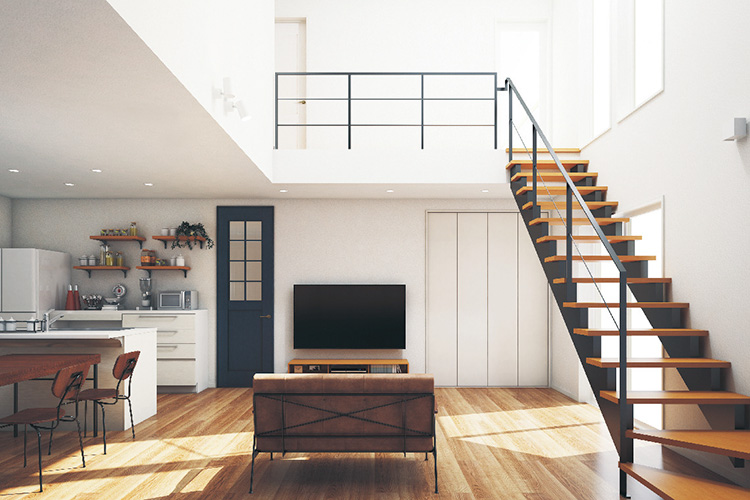 自由設計の大空間画像