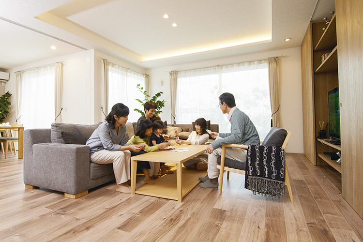 自由設計の大空間画像