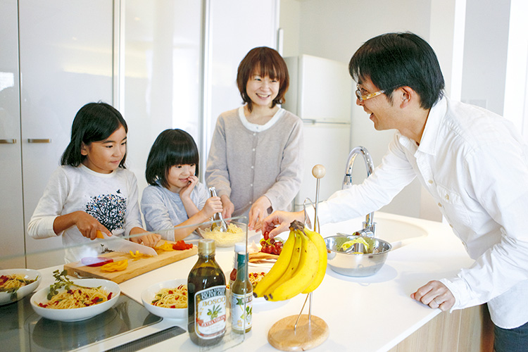 家族に合わせて家も成長画像