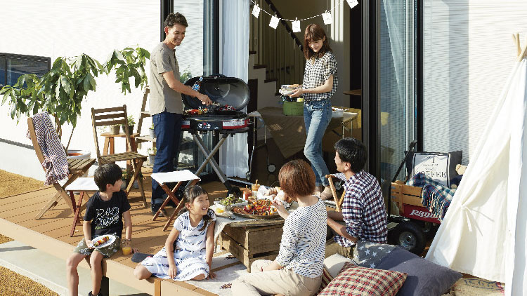 平屋の暮らしイメージ