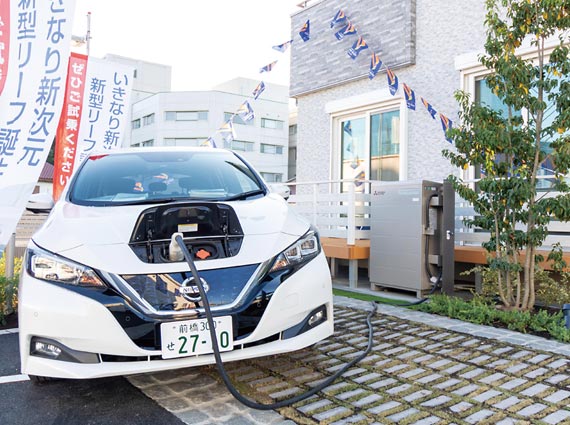 V2H（Vehicle to Home）