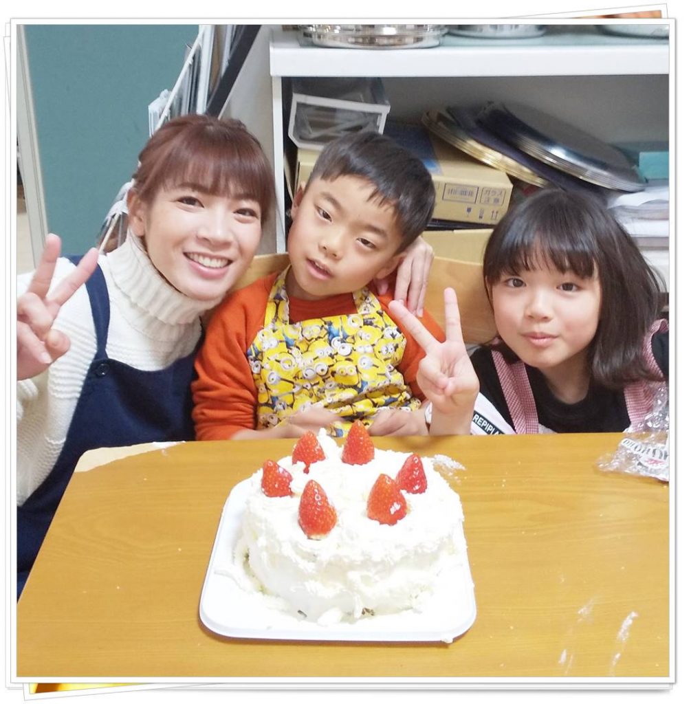 石田屋のクリスマスケーキ作り