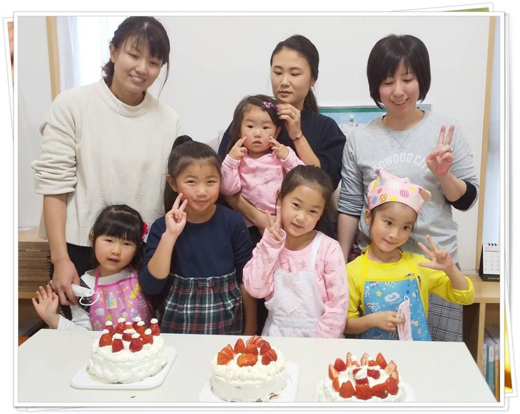 石田屋のクリスマスケーキ作り