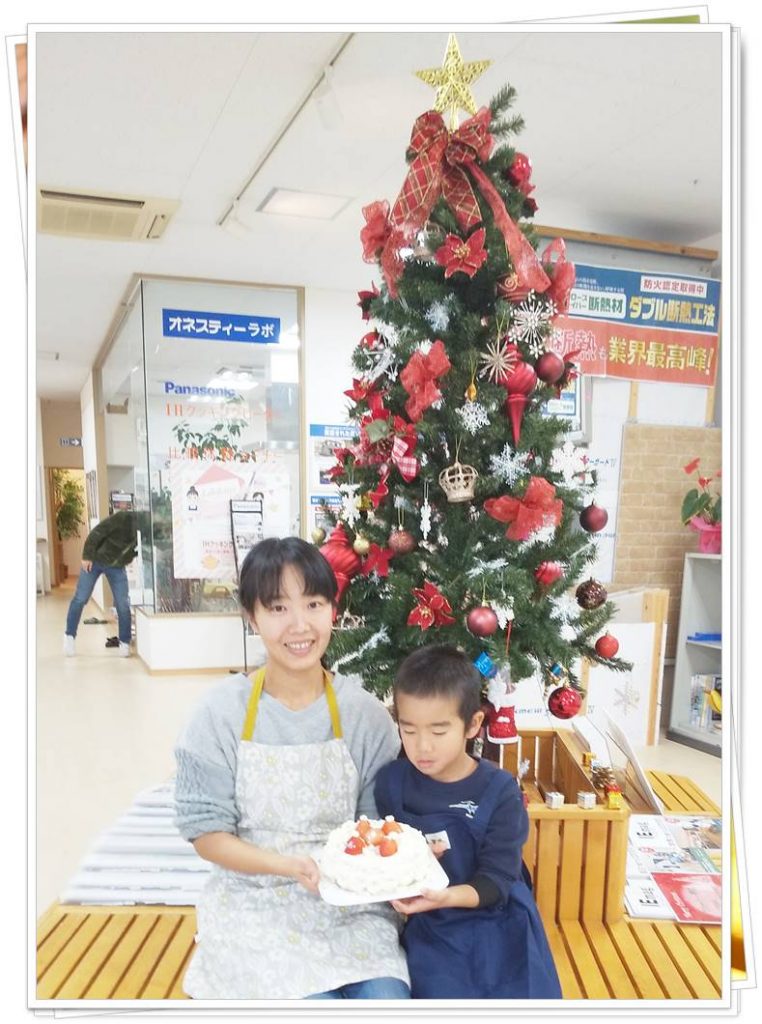 石田屋のクリスマスケーキ作り