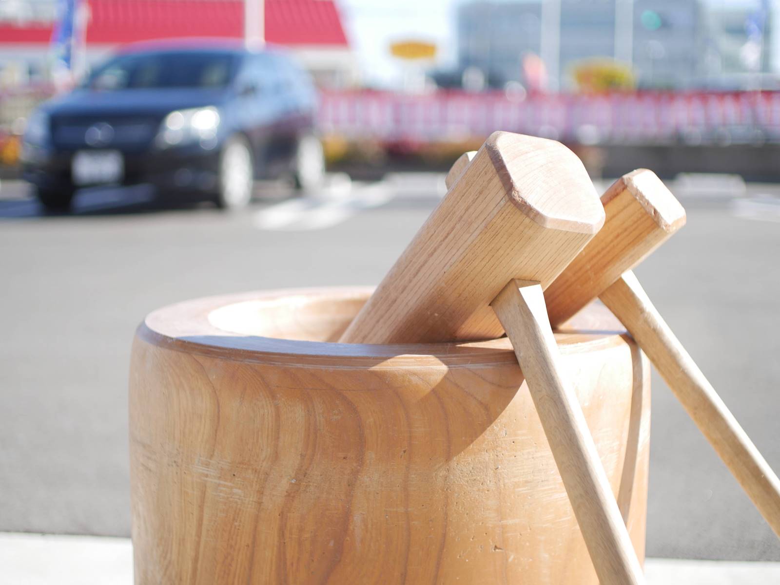 石田屋の新春餅つき大会
