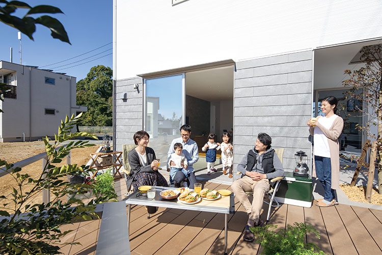 つながりを愉しむ家