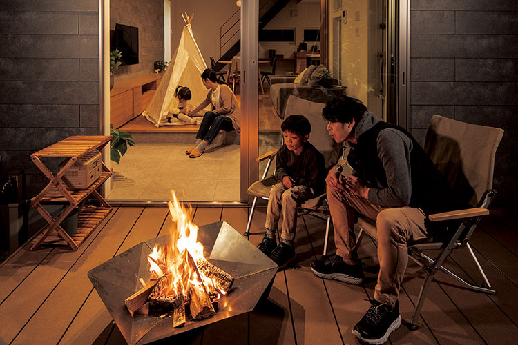 つながりを愉しむ家