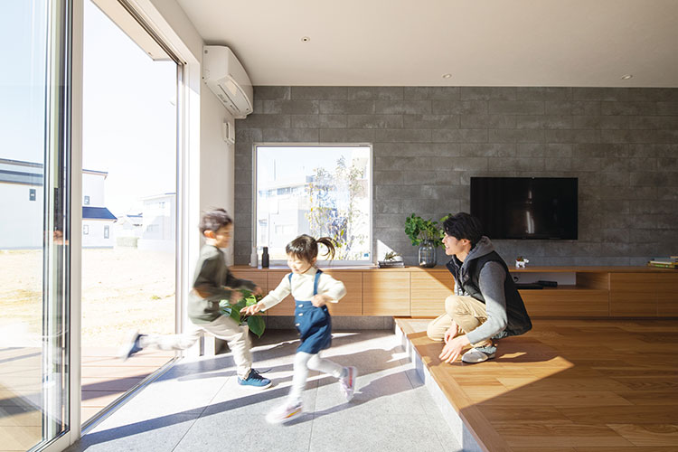 つながりを愉しむ家