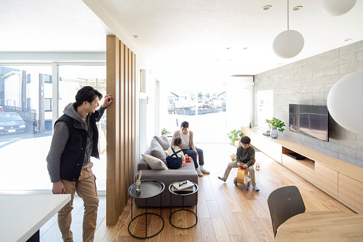 つながりを愉しむ家