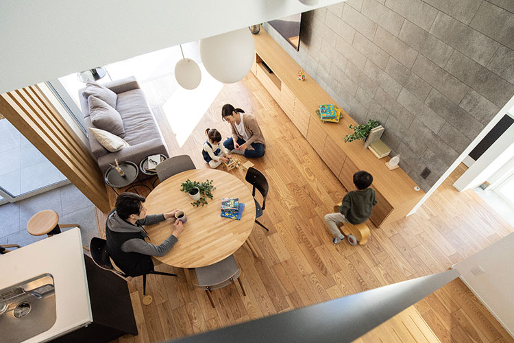 つながりを愉しむ家