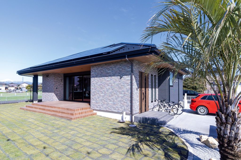 平屋の新築_注文住宅の建築実例