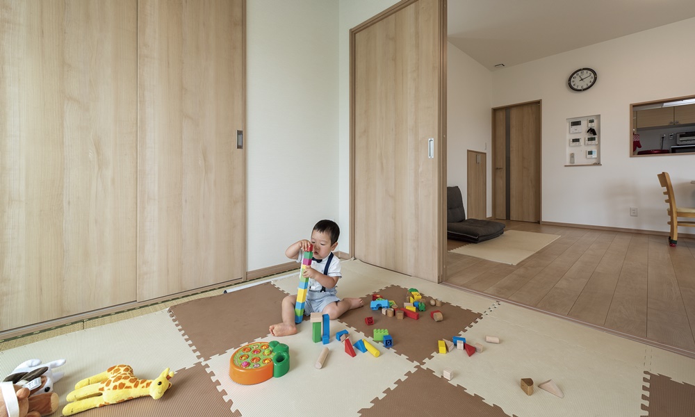 太陽光システム付き住宅の建築実例