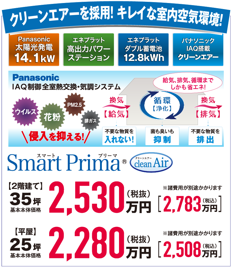 スマートプリーマクリーンエアー